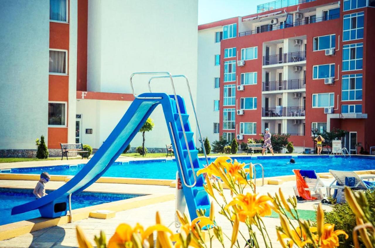 Panorama Fort Beach, Фамилно Студио Deluxe สวิติ วลัส ภายนอก รูปภาพ