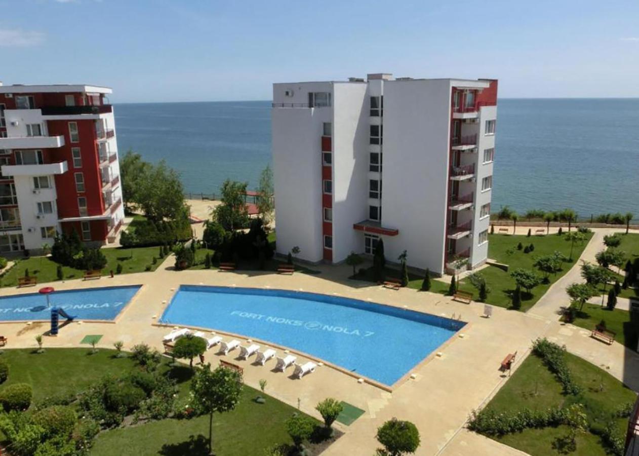 Panorama Fort Beach, Фамилно Студио Deluxe สวิติ วลัส ภายนอก รูปภาพ